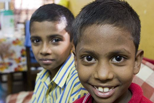One's all smiley and the other's quite reserved Nagarajan and Veeravimin